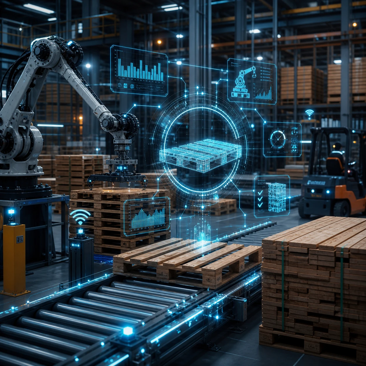 Representación de Lignarix para industria